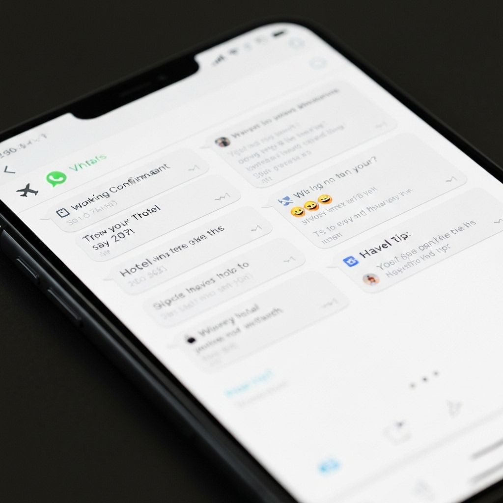 WhatsApp automation for travel bookings